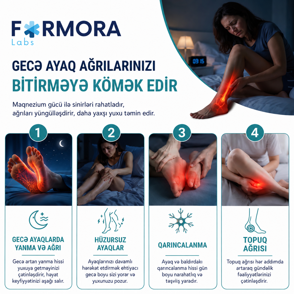 Formora | Maqnezyum Ağrı Kremi